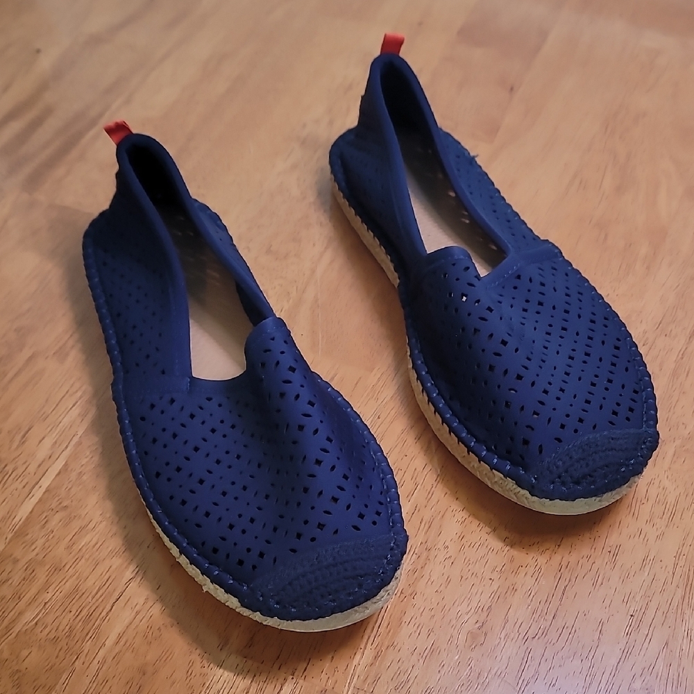 Sea Star ☆ Beachwear Beachcomber Espadrille in Navy.